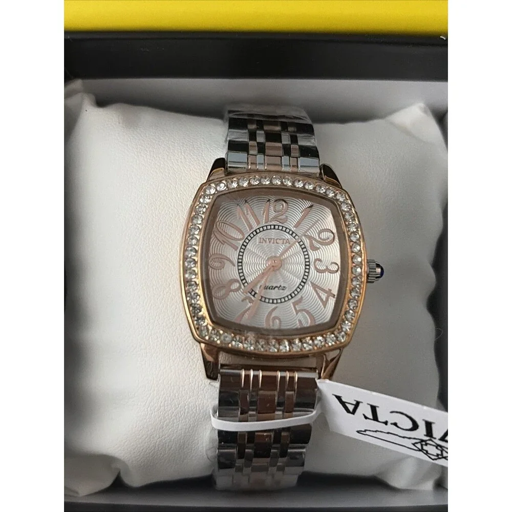 Invicta Wildflower Women's Watch - 31mm Rose Gold W/ White Dial 69354